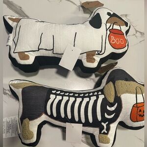 Halloween Dachshund Dog Pillows